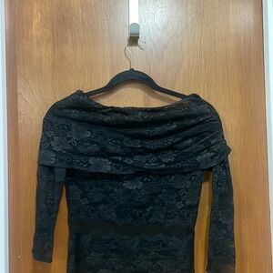 Black Lace shirt
